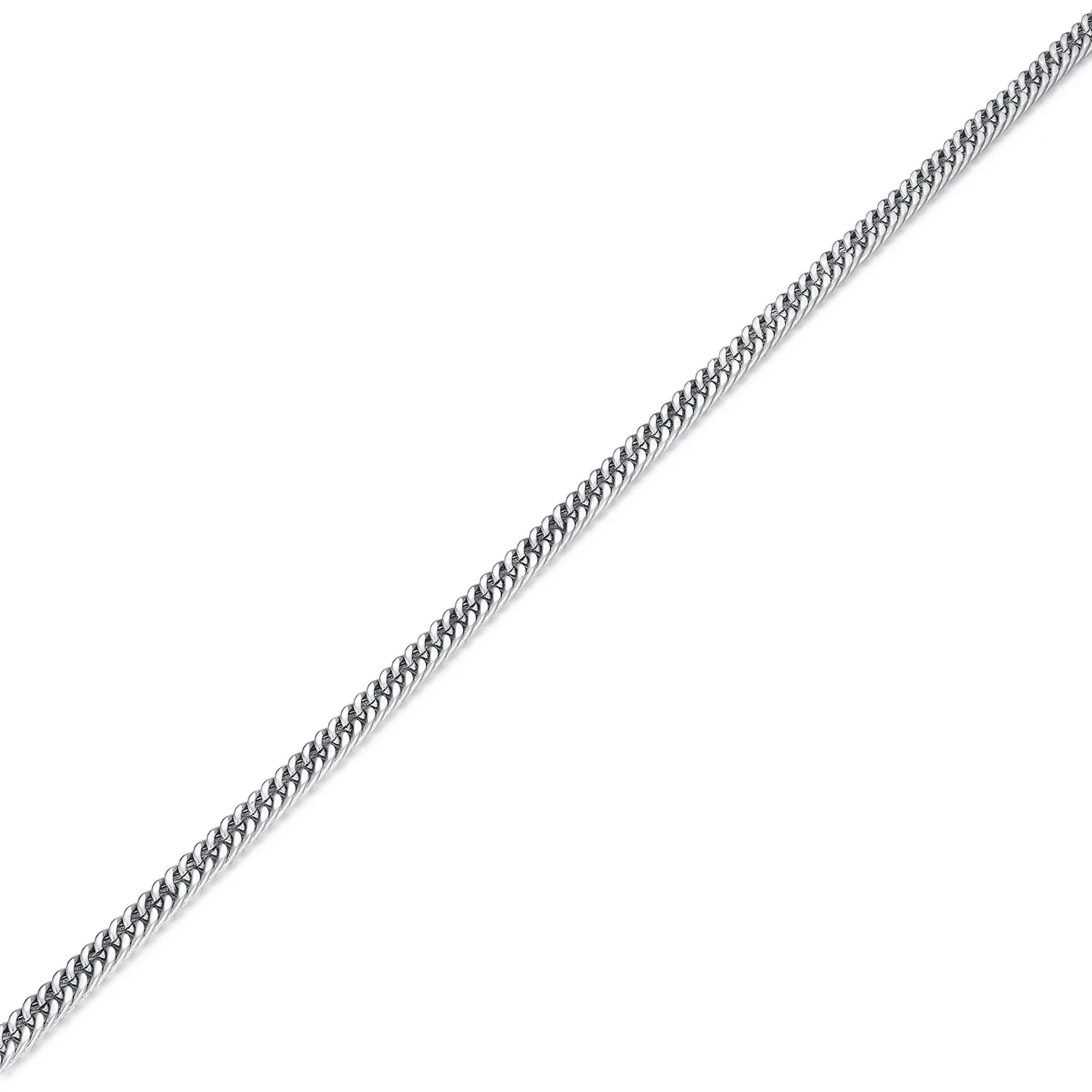 Cuban – Flat curb chain, in macro