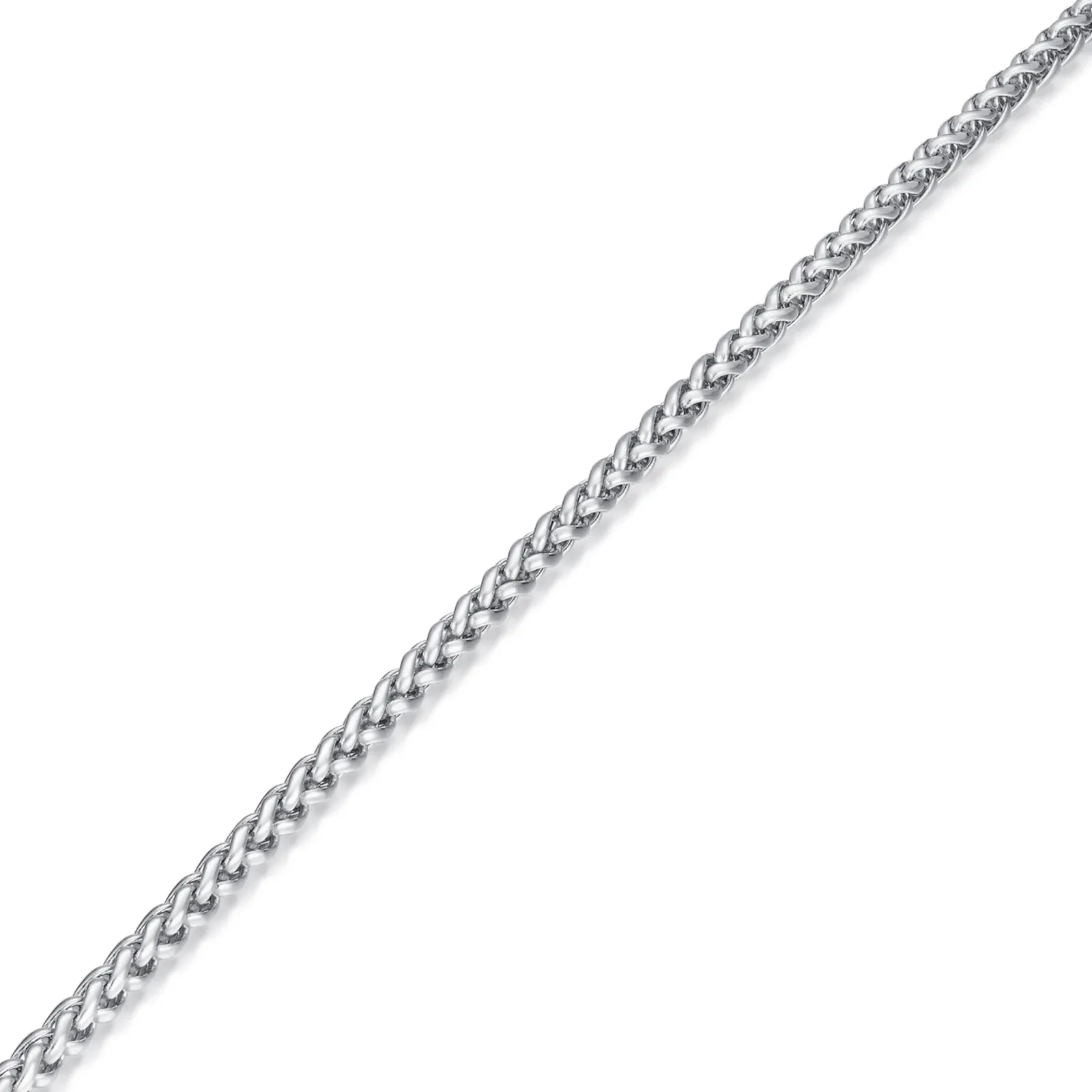 Serpentine – Woven chain, in macro